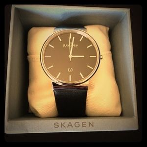 Skagen Leather Wristwatch